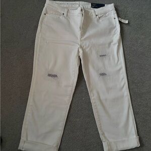 Talbots Straight Crop Jeans